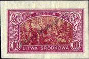 Stamp Republic of Central Lithuania Catalog number: 40/B