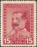 Stamp Austro-Hungarian rule in Bosnia and Herzegovina Catalog number: 122/A