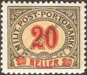Stamp Austro-Hungarian rule in Bosnia and Herzegovina Catalog number: P/11