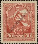 Stamp Latvia Catalog number: 42/A