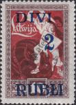 Stamp Latvia Catalog number: 61/a