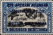 Stamp Belgian occupation of German East Africa Catalog number: 4