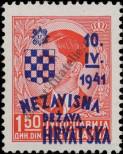Stamp Croatia Catalog number: 27