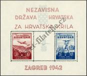 Stamp Croatia Catalog number: B/2