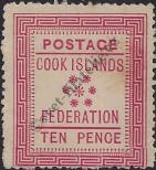 Stamp Cook Islands Catalog number: 4/x