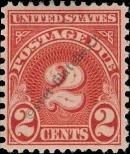 Stamp United States Catalog number: P/46/A