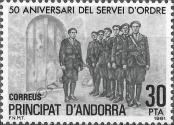 Stamp Andorra (Spanish) Catalog number: 140