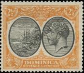 Stamp Dominica Catalog number: 74