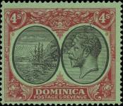 Stamp Dominica Catalog number: 84