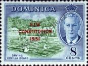 Stamp Dominica Catalog number: 135