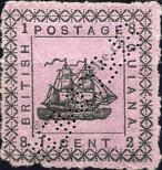 Stamp Guyana Catalog number: 58/I