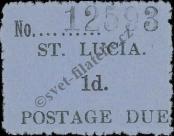 Stamp Saint Lucia Catalog number: P/1