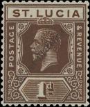 Stamp Saint Lucia Catalog number: 68