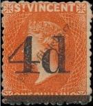 Stamp St. Vincent Catalog number: 21